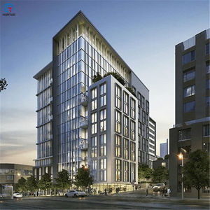 Estructura de acero prefabricada fiable/edificio comercial y de oficinas modular/taller y almacén - Product Image 1