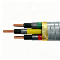 QYEQHLB 3*20+8C Tauchpumpenkabel 5kV Hochtemperatur-Korrosionsschutz-Flachkabel IP68 Kupferleiter EPDM-Isolierung