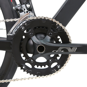 Vélo de route Twitterbike 700c entièrement en fibre de carbone, frein à disque T8, modèle Rs-24s avec jeu de roues en fibre de carbone et pédales ordinaires - Product Image 5
