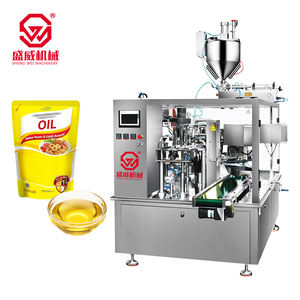 Machine d'emballage automatique de sachet de forme irrégulière pour légumes, palme, <span class=keywords><strong>olive</strong></span>, tournesol, huile de cuisson, <span class=keywords><strong>margarine</strong></span>, beurre, huile - Product Image 1