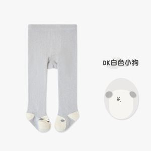Collants pour <span class=keywords><strong>bébé</strong></span> automne-hiver, doublés polaire, épaissis, chauds, sans coutures, mignons, chaussettes-leggings pour nouveau-né, motif dessin animé, polyester - Product Image 6