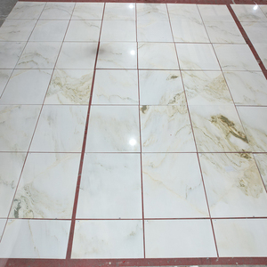 Grande dalle de marbre blanc Calacatta poli naturel Goldtop ODM OEM pour revêtement de sol d'hôtel et villa, intérieur moderne - Product Image 1