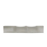 Idao 2026 Table Console Convertible en Bois Massif, Style Minimaliste Contemporain et Luxe Discret, Banc d'Entrée Moderne pour Extérieur