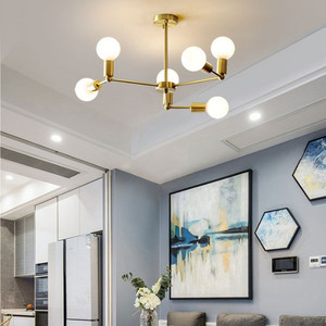<strong>Glass</strong> Ball <strong>Shade</strong> Hanging Led Pendant Light Custom Hotel Round Pendants <strong>Lamp</strong> Copper <strong>Glass</strong> Cloud <strong>Glass</strong> Pendant Light Chandelier - Product Image 5