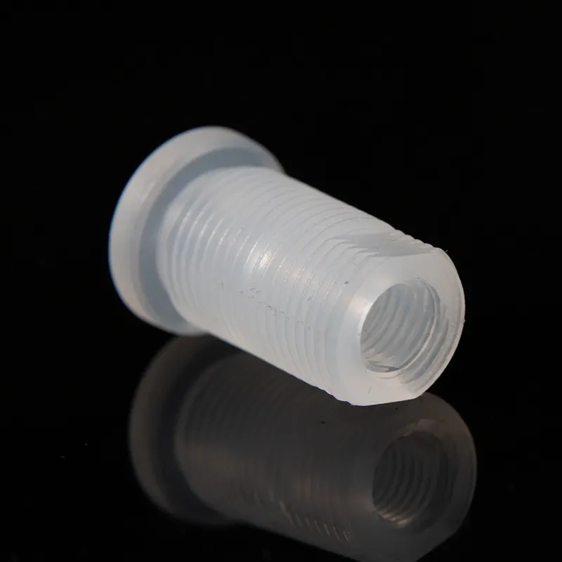 High Transparent High Quality Bulkhead Union Plastic Threaded Fitting