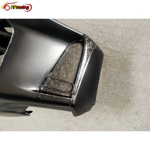 Pare-chocs avant de voiture en fibre de carbone à moitié forgée de style Top Secret au <span class=keywords><strong>prix</strong></span> de gros pour Nissan GTR R35 2008-2019 - Product Image 3