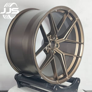 Velg Racing JJSEES Private <span class=keywords><strong>Custom</strong></span> Deep Concave Forged Brushed Polished 5x120 5x112 5x114.3 18 19 20 21 22 Inch untuk BMW - Product Image 2