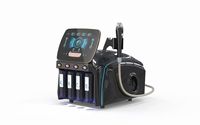 Appareil portable professionnel en acier inoxydable à écran tactile pour le nettoyage du visage, l'hydrodermabrasion rotative et le rajeunissement cutané