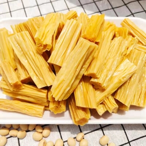 HUARAN Suministro de fábrica de alta calidad de alimentos de frijol precio barato Yuba Tofu piel seca palitos de soja Beancurd palitos de frijol seco Yuba - Product Image 4