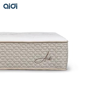 <span class=keywords><strong>Matelas</strong></span> orthopédique hybride AIDI avec surmatelas et ressorts ensachés à haute compression, mousse massante, livré enroulé dans une boîte - Product Image 1