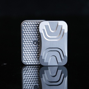Spinner Antiestrés de Acero Inoxidable, Juguete Metálico Personalizado EDC, Herramienta de Descompresión para Niñas, Moneda de Empuje Ilimitada - Product Image 1