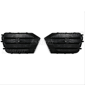 2x Car Front Bumper Fog <b>Light</b> Grille Honeycomb <b>HEX</b> Fog Lamp Grill Cover for Audi Q3 2016 2017 2018 Car Accessories - Product Image 4