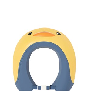 Gorro de Ducha para Bebé YBM Little Duck, Silicona Rosa, Impermeable, Diseño de Dibujos Animados para Niños Pequeños - Product Image 3