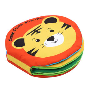 Juguetes Preescolares al por Mayor, Libro de Tela de Aprendizaje de Animales para Bebés, Libro de Dibujo Suave - Product Image 5