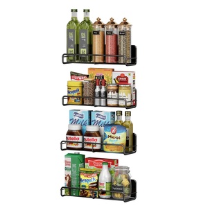 Estante Magnético Moderno de Hierro para Refrigerador, Tipo Vertical, Instalación Gratuita, Estante para Condimentos y Aperitivos de Cocina - Product Image 5