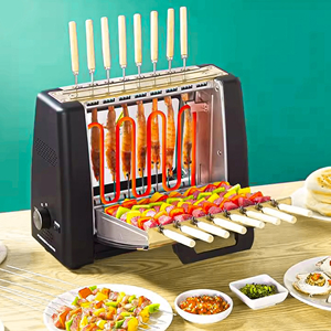 Grill électrique rotatif automatique pour kebab, sans fumée, pour l'intérieur, grill pour agneau - Product Image 6