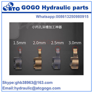 Hoàn thiện dấu phẩy khe lưỡi chủ đề/thanh cắt lỗ bên trong lỗ nhỏ bên trong khe sâu vi MB-09GR nhàm chán - Product Image 5