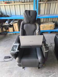 Sedili Posteriori per Auto in Pelle di Lusso Modificati per Mercedes Sprinter Vito Classe V W447 con Tavolino a Scomparsa Interni Originali V250 V300 - Product Image 5