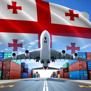 ตัวแทนขนส่งด่วนราคาถูกจากจีนไปยังจอร์เจีย ทิบิลิซี คูตาซี บาตูมี ซูคูมี บริการขนส่งทางอากาศ ทางทะเล DHL UPS FEDEX - Product Image 1