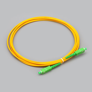 Cordon de brassage <span class=keywords><strong>fibre</strong></span> optique Sunet <span class=keywords><strong>Fibre</strong></span> SC APC SC-SC PVC LSZH G657A G652D 2.0mm 3.0mm 1m 2m 3m 5m - Product Image 1