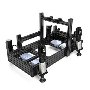 <span class=keywords><strong>de</strong></span> conducción <span class=keywords><strong>de</strong></span> coche con soporte <span class=keywords><strong>de</strong></span> monitor único, kit <span class=keywords><strong>de</strong></span> simulación <span class=keywords><strong>de</strong></span> carreras <span class=keywords><strong>de</strong></span> extrusión <span class=keywords><strong>de</strong></span> aluminio negro, 4080 - Product Image 3