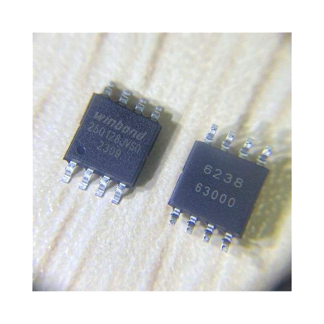W25Q128JVSIQ Memory  FLASH - nor Memory IC 128Mbit SPI - Quad I/O, QPI, DTR 133 MHz 8-SOIC