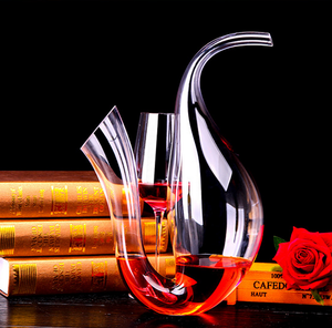 Carafe à <span class=keywords><strong>vin</strong></span> en verre cristal sans plomb avec logo soufflé à la main en forme de <span class=keywords><strong>coq</strong></span> créatif - Product Image 5