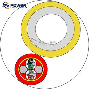 Professionelles Kommerzielles Tauchkabel mit 4 Adern für Taucher mit Luft-, Pneumo-, Kommunikations-, Video- und Lichtfunktion - Product Image 2
