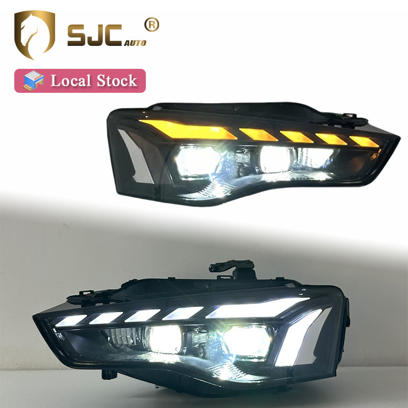 Sjc LED Headlight Assembly For Audi A5 2012-2016 LED DRL