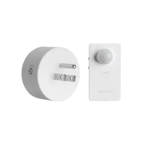 Wireless RF 433 Control Socket Intelligent power socket with time delay PIR motion sensor Socket Plug