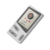 Hbnkh Nouveau lecteur de musique MP3 MP4 portable de conception spéciale 2,4 pouces 16 Go avec écouteurs, carte TF, lecture d'e-book, lecteur de musique Android