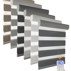 Projet motorisé Dexter accessoires embrayages 2m de large Casette <span class=keywords><strong>Rap</strong></span> fenêtre stores tissu zèbre - Product Image 3