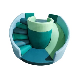 Ensemble de jouets doux <span class=keywords><strong>mousse</strong></span> bébé plancher clôture rose équipement pour enfants aire de jeux intérieure fête jouet Cubes - Product Image 1