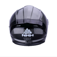 Fabricant de casques de moto intégraux personnalisés OEM, casque de course à motif en fibre de carbone pour les acheteurs en gros