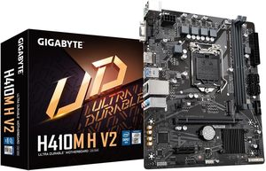 Placa base Gigabyte <span class=keywords><strong>H410M</strong></span> H V2 ATX compatible con Intel Core 10th 2933MHz DDR4 (OC) 1xPCIe 3,0 GbE LAN USB 3,2 Gen 1 nuevo escritorio AMD - Product Image 2