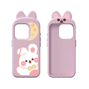 เคสโทรศัพท์กันน้ำกันกระแทก ลายการ์ตูน 3 มิติ รูปกระต่ายน่ารัก สำหรับ iPhone 15 Pro ขายส่ง HGD รุ่นยอดนิยม - Product Image 1