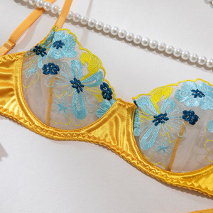 Women's High-end Lace Embroidery Sexy Lingerie <b>Perspective</b> Sexy Women Underwear Womens Clothing - Product Image 2