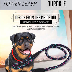 Black P Rope Durable Neueste Nylon Pet Rope Hunde leine verhindern, dass Hunde platzen - Product Image 3