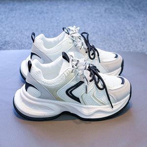 Nouvelles baskets épaisses à semelle compensée pour femme Printemps-Été 2026, chaussures de sport décontractées et tendance, polyvalentes pour toutes les saisons - Product Image 6