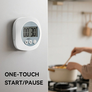 <strong>Digital</strong> <strong>Countdown</strong> LED Display Alarm <strong>Clock</strong> Magnetic Feature Common Plastic for Cooking Visual Study Workout Teaching Flip Cube - Product Image 3