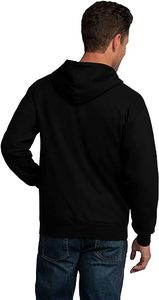Customize High-quality French Terry <b>Hoodie</b> With Full <b>Zipper</b> Pullover, Moisture Wicking and Breathable - Product Image 2