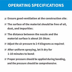 Colle à base d'eau pour housse de <span class=keywords><strong>siège</strong></span> de voiture Colle adhésive en néoprène pour matelas Colle de pulvérisation de contact pour fournisseur d'éponge - Product Image 5