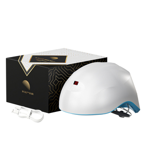 Casco de Energía Fotónica Profesional de 115 Unidades, Sistema de Restauración Capilar de 655nm y 850nm, Recargable y Portátil - Product Image 1