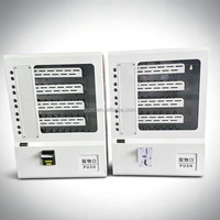Distributeurs automatiques muraux mini pour snacks et boissons, 24h/24, acceptant billets, pièces et jetons, mini distributeur automatique de cartes