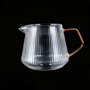 Accesorios para Café, Jarra de Vidrio de Borosilicato Resistente al Calor de 600 ml, Cafetera V02 para Verter sobre la Taza - Product Image 2