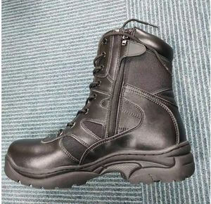 HBB601 Botas Tácticas de Cuero Negro de 9 Pulgadas para Personal de Seguridad y Rescate de Malasia - Product Image 6