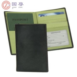 Portafoglio di viaggio Del Sacchetto Del Passaporto ID Contanti Della Carta di Credito Del Raccoglitore della borsa Documento di Viaggio Holder/Su Misura caso di cuoio dell'unità di elaborazione del passaporto - Product Image 5