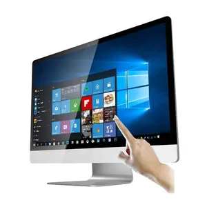 Super Thin Computer All-in-One-PC HD-Bildschirm Hintergrund beleuchtung Geschäft alles in einem PC Desktop-Unterstützung