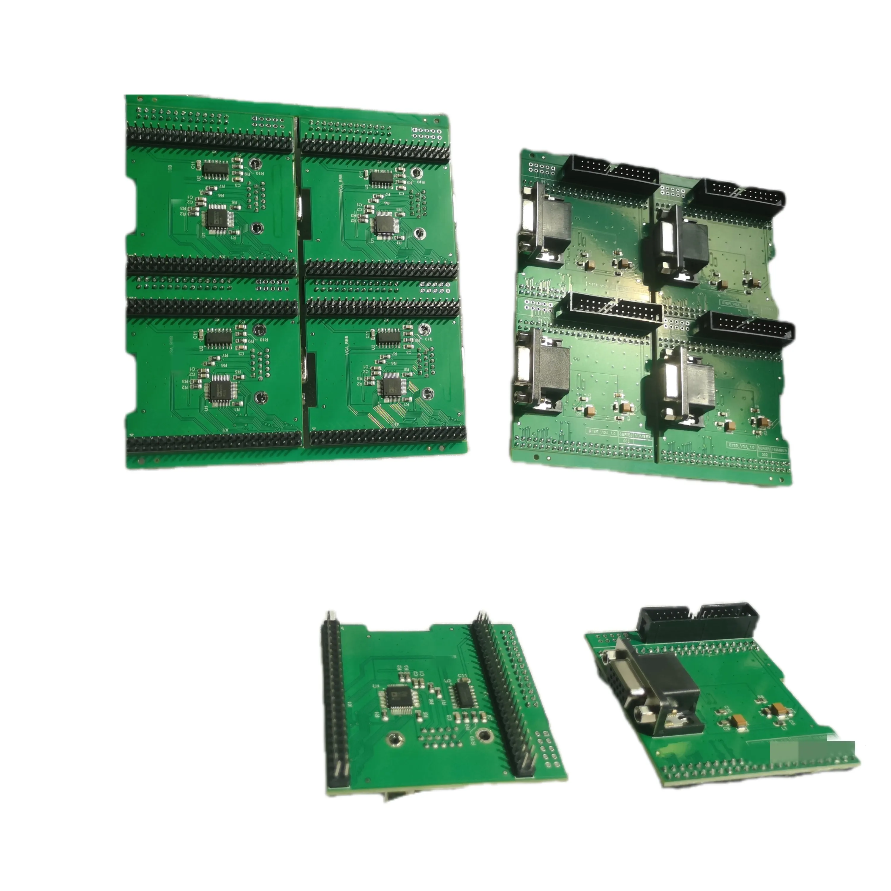 double layer green soldermask pcb communication module electronics design to final assembly customized one-stop pcba service
