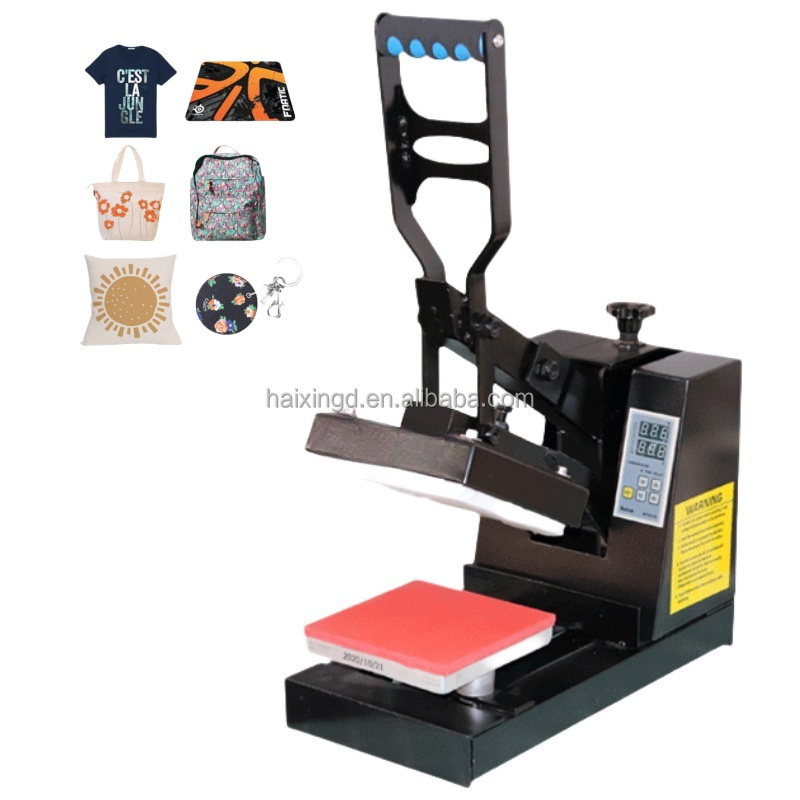 Factory Direct Sales 10x10 15x15 Mini Small Portable T-shirt Clothing Embossing Transfer Printing Heat Press Machines · image 2